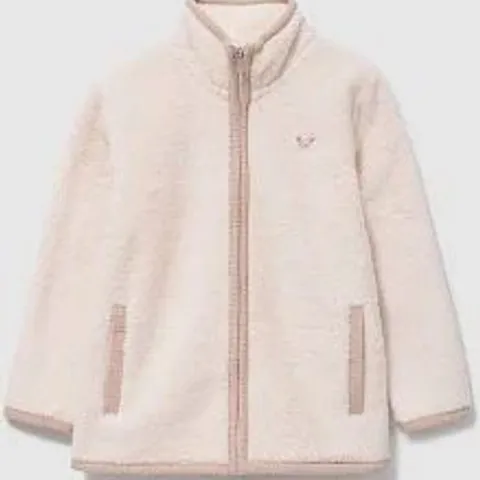 BRAND NEW REGATTA LILANA FULL ZIP FLEECE IN LIGHT VANILLA - UK 14