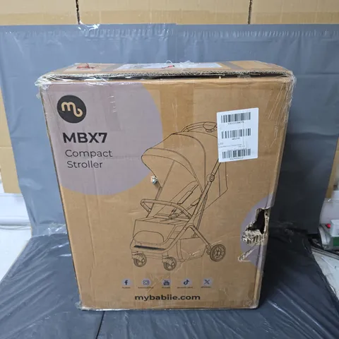 BOXED MY BABIIE MBX7 IVORY COMPACT STROLLER