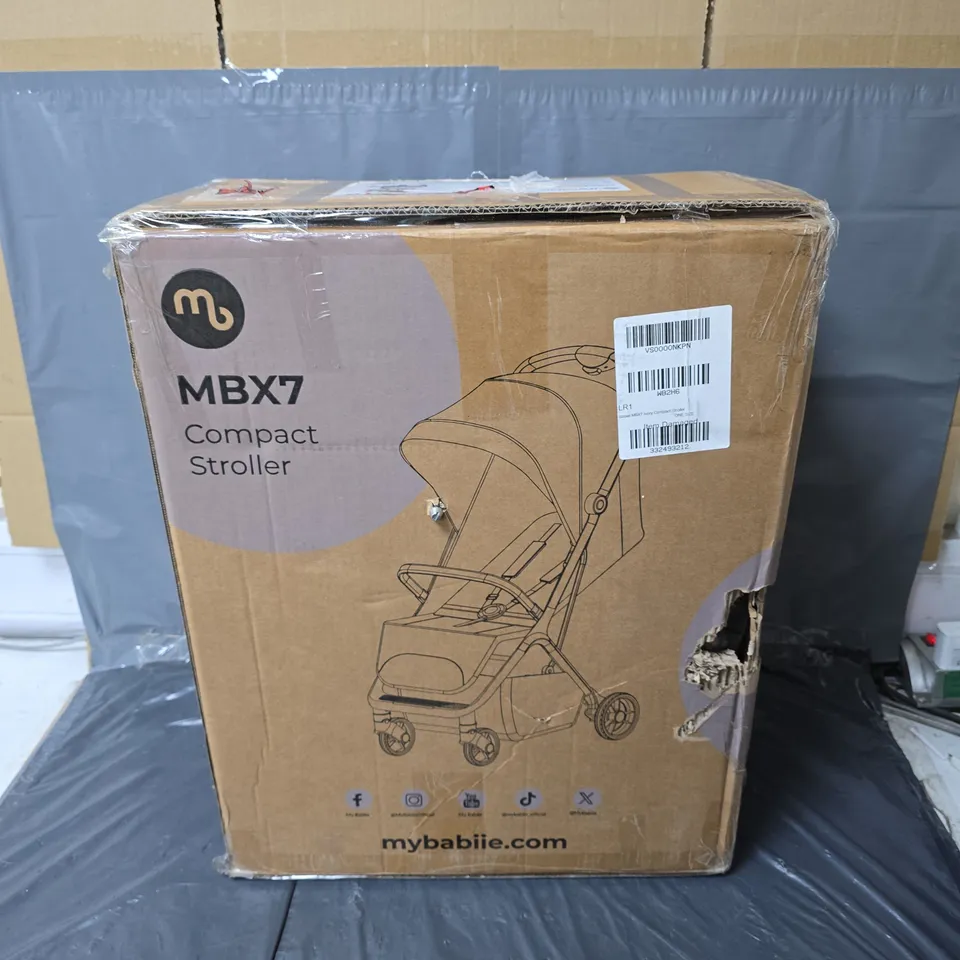 BOXED MY BABIIE MBX7 IVORY COMPACT STROLLER