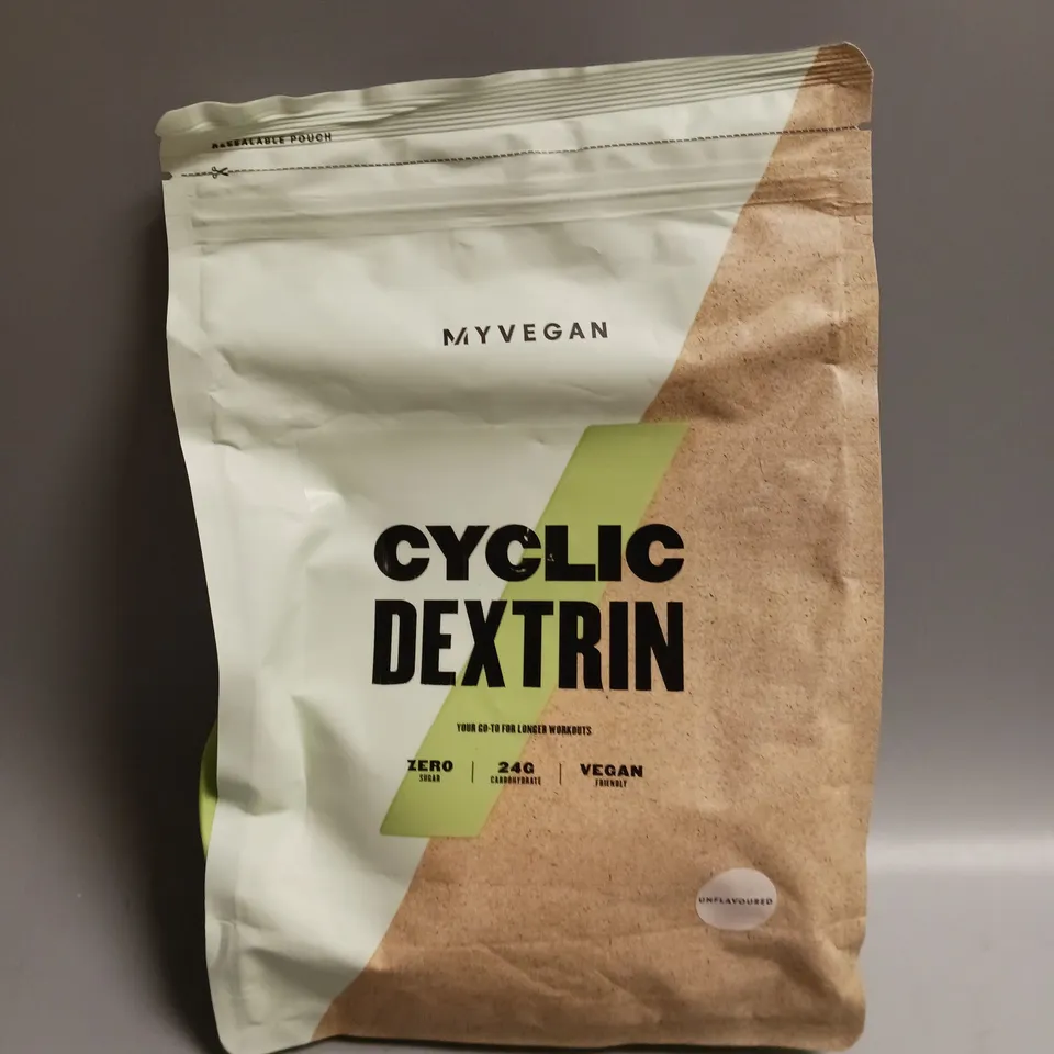 SEALED MYVEGAN CYCLIC DEXTRIN UNFLAVOURED 1KG