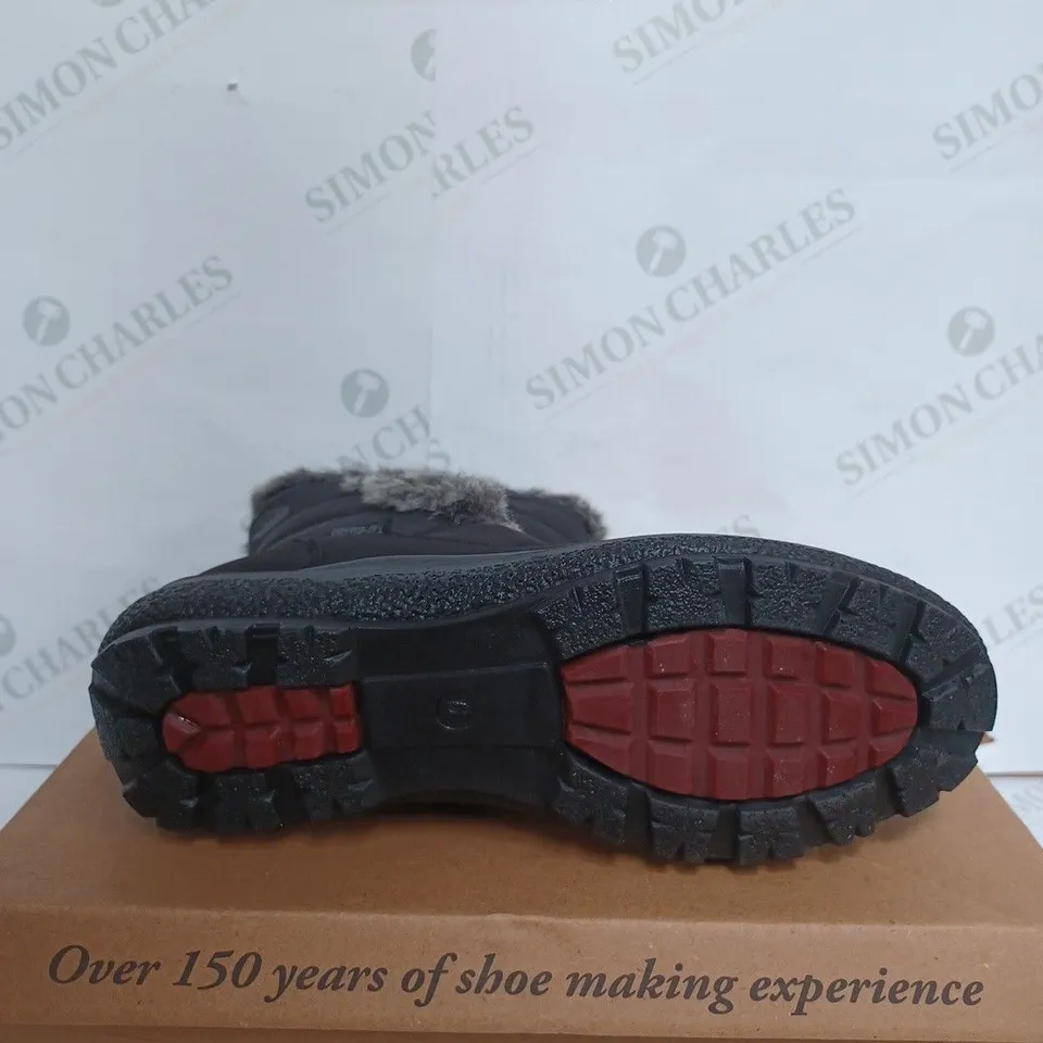 BOXED THERMO TEX DIANA BOOTS IN BLACK - SIZE 6