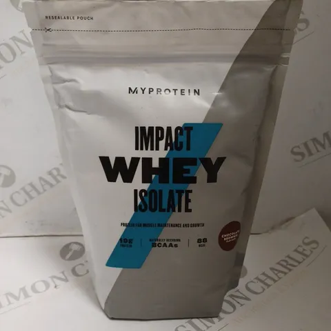 SEALED MYPROTEIN IMPACT WHEY ISOLATE - 500G - CHOCOLATE BROWNIE