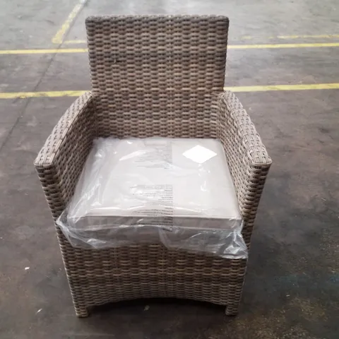 RATTAN GARDEN PATIO DINING CHAIR