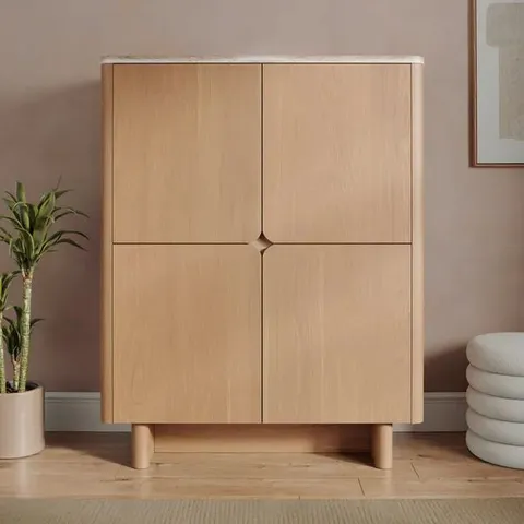 BOXED MARLA 2 DOOR HIGHBOARD (2 BOXES)