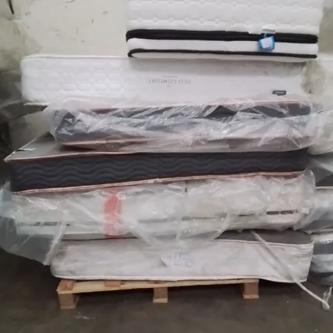 PALLET CONTAINING APPROXIMATELY 6 MATTRESSES SIZES VARY