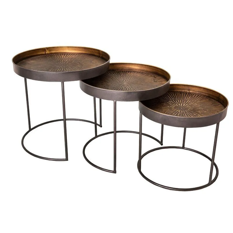 GLEN 3 PIECE NEST OF TABLES 