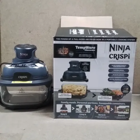 BOXED NINJA CRISPI PORTABLE COOKING SYSTEM 