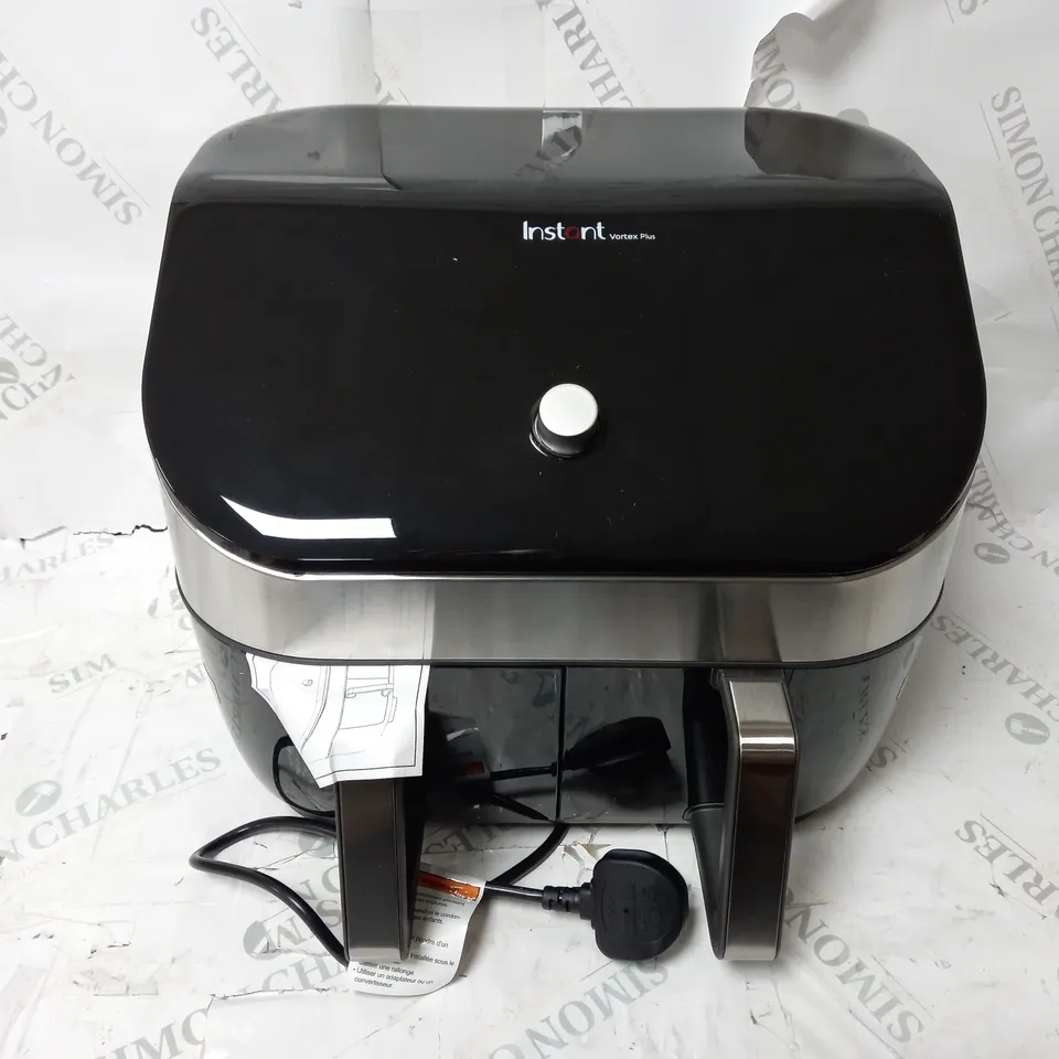 BOXED INSTANT VORTEX 8 IN 1 DUAL AIR FRYER 7.6