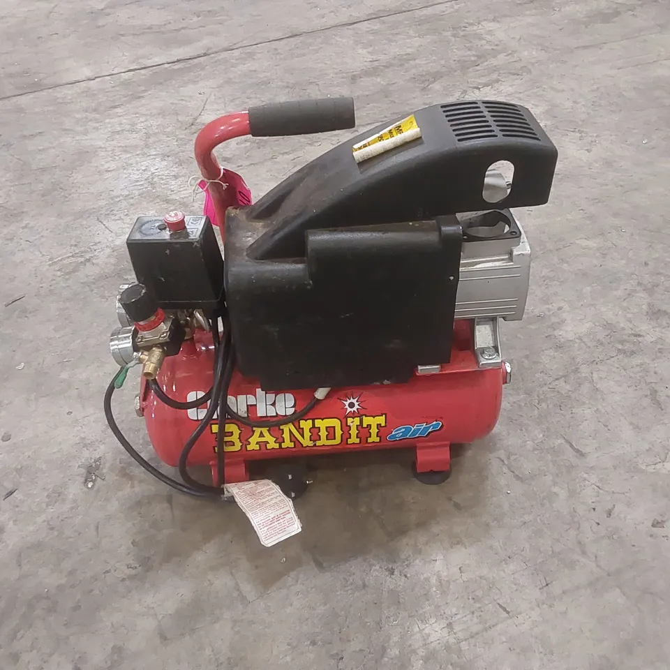 CLARKE BANDIT V 4.2CFM 8 LITRE 1HP AIR COMPRESSOR (230V)