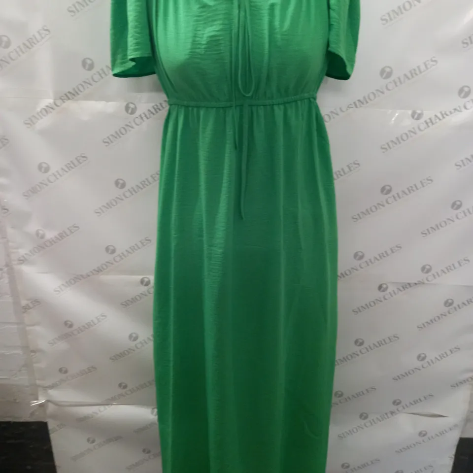 MAISON DE NIMES GYPSEY DRESS IN GREEN - SMALL