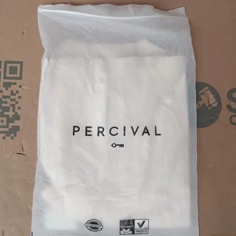 BAGGED PERCIVAL ARNOLD OVERSIZED T-SHIRT IN ECRU SIZE MEDIUM