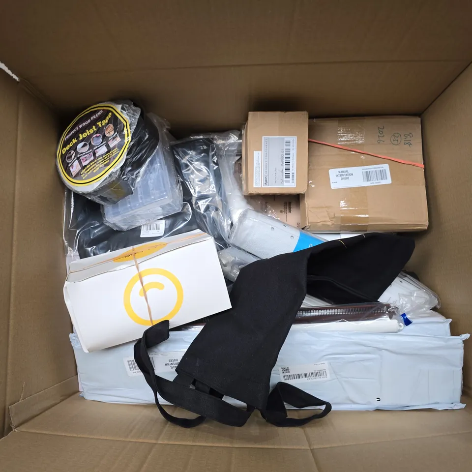 APPROXIMATELY 25 ASSORTED HOUSEHOLD PRODUCTS TO INCLUDE FLOW HEADSET PADS, DECK JOIST TAPE, ANTI-SLIP BATH MAT, ETC - COLLECTION ONLY