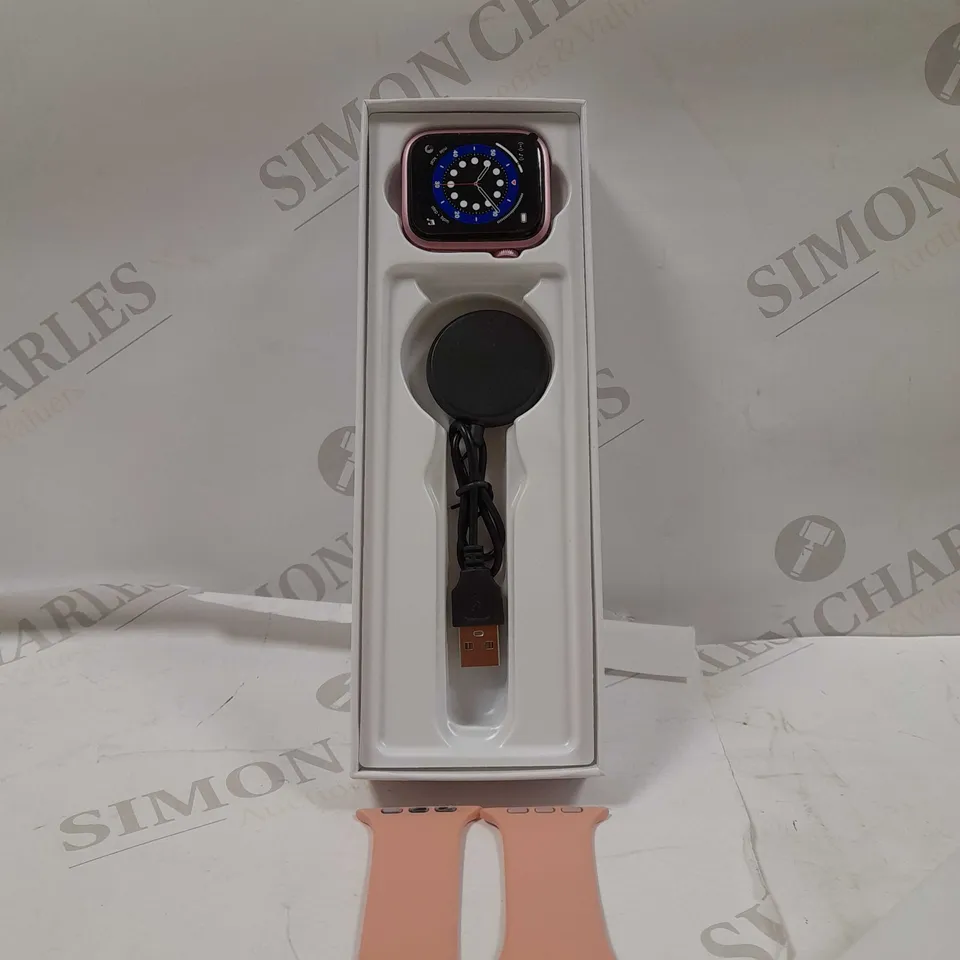 DESIGNER SMART WATCH-PINK STRAPS