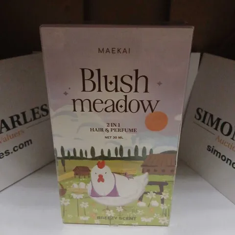 BOXED AND SEALED MAKAI BLUSH MEADOW 2 IN 1 HAIR AND PERFUME 30ML