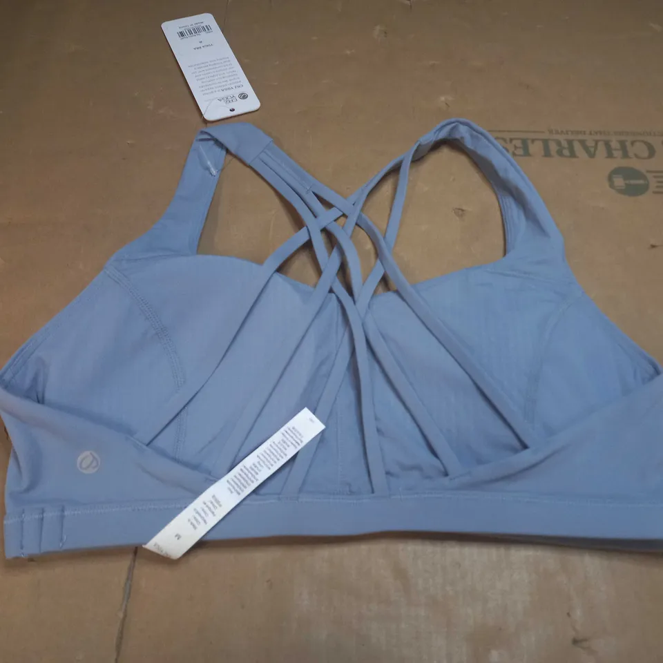 CRAZY YOGA BREEZE BLIE YOGA BRA SIZE M
