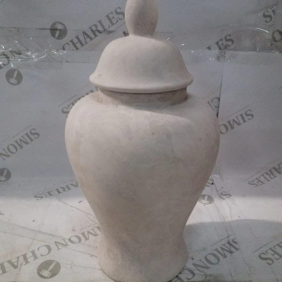 BOXED WAGAR CERAMIC DECORATIVE URNS & JARS