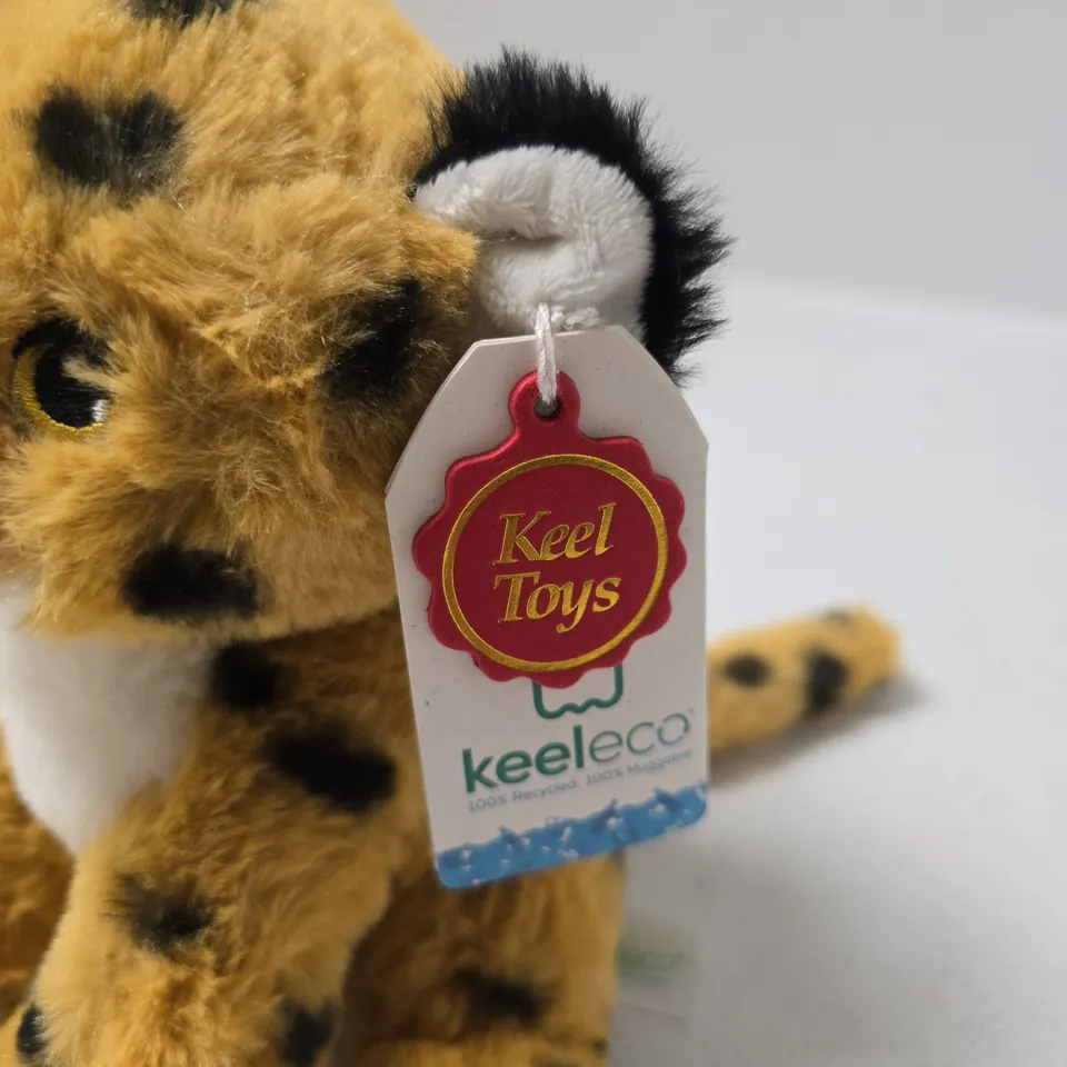 KEELECO LEOPARD PLUSH TOY – KEEL TOYS