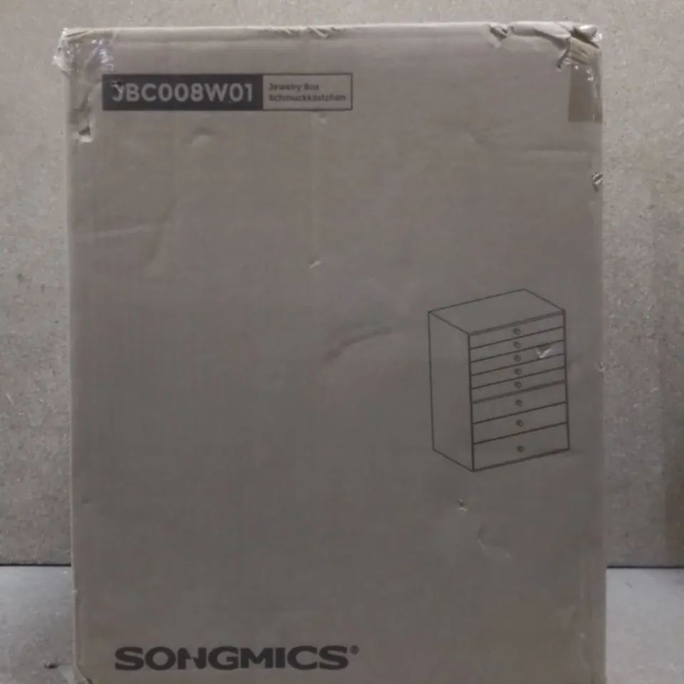 BOXED SONGMICS JEWELRY BOX