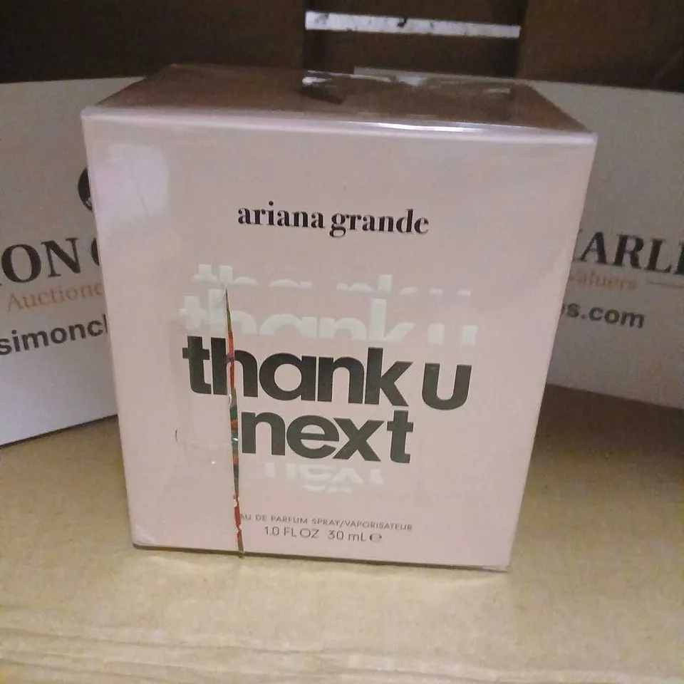 BOXED AND SEALED ARIANA GRANDE THANK U NEXT EAU DE PARFUM 30ML