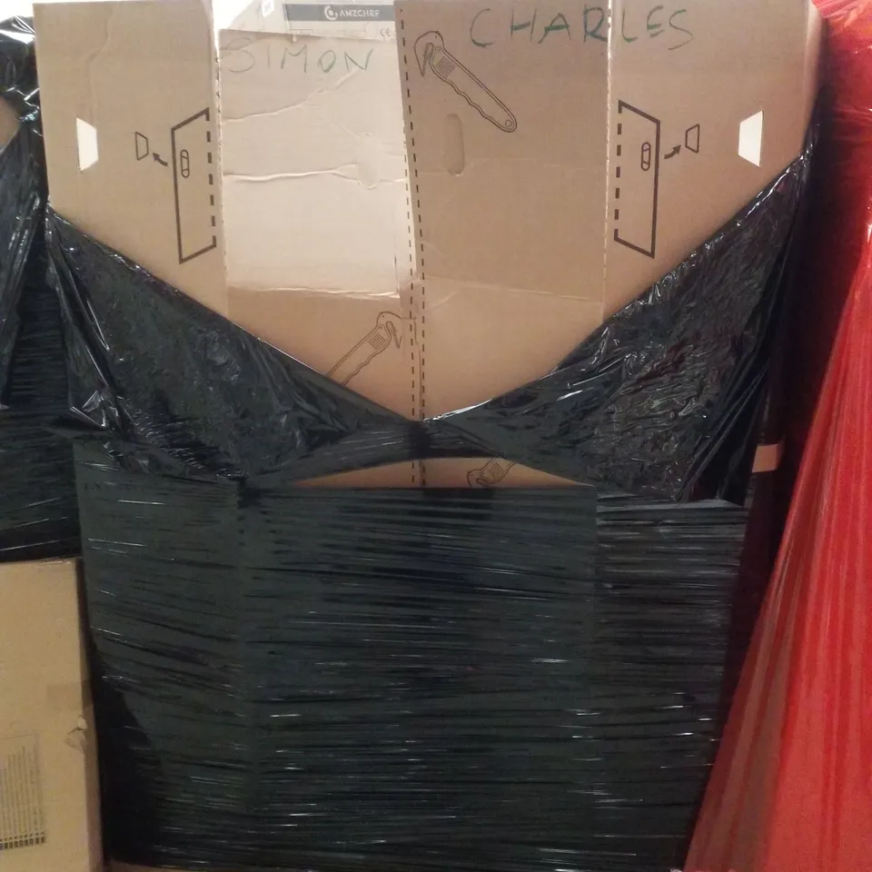 PALLET CONTAINING ASSORTED PRODUCTS INCLUDING JUICER, PICTURE FRAME, TWIN STROLLER, BABY PLAY MAT & BROKEN LAPTOPS