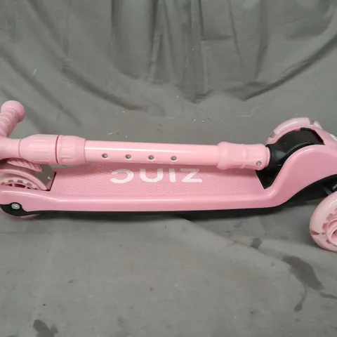ZINC THREE WHEELED FOLDING T-MOTION SCOOTER