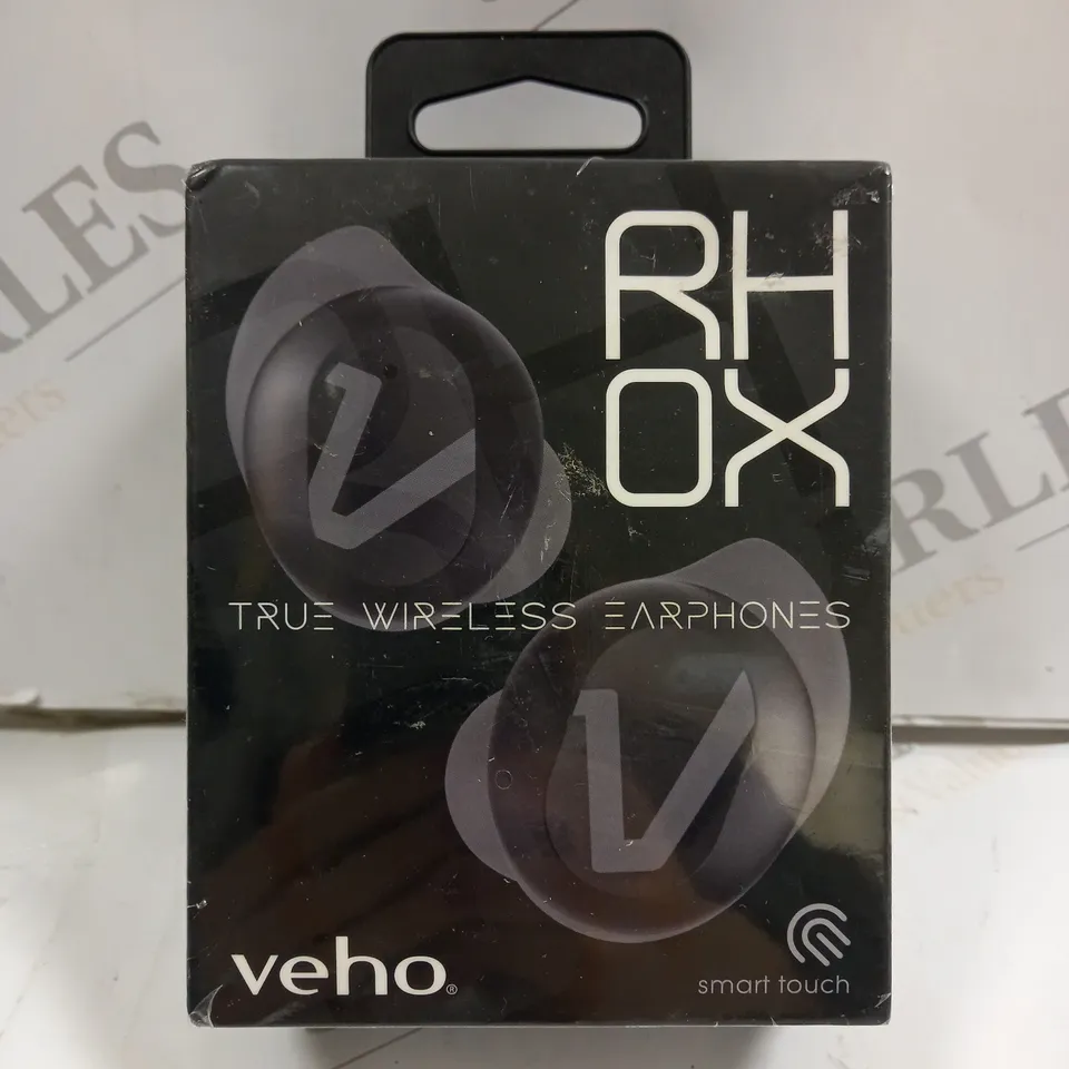 VEHO RHOX TRUE WIRELESS EARPHONES - CARBON BLACK