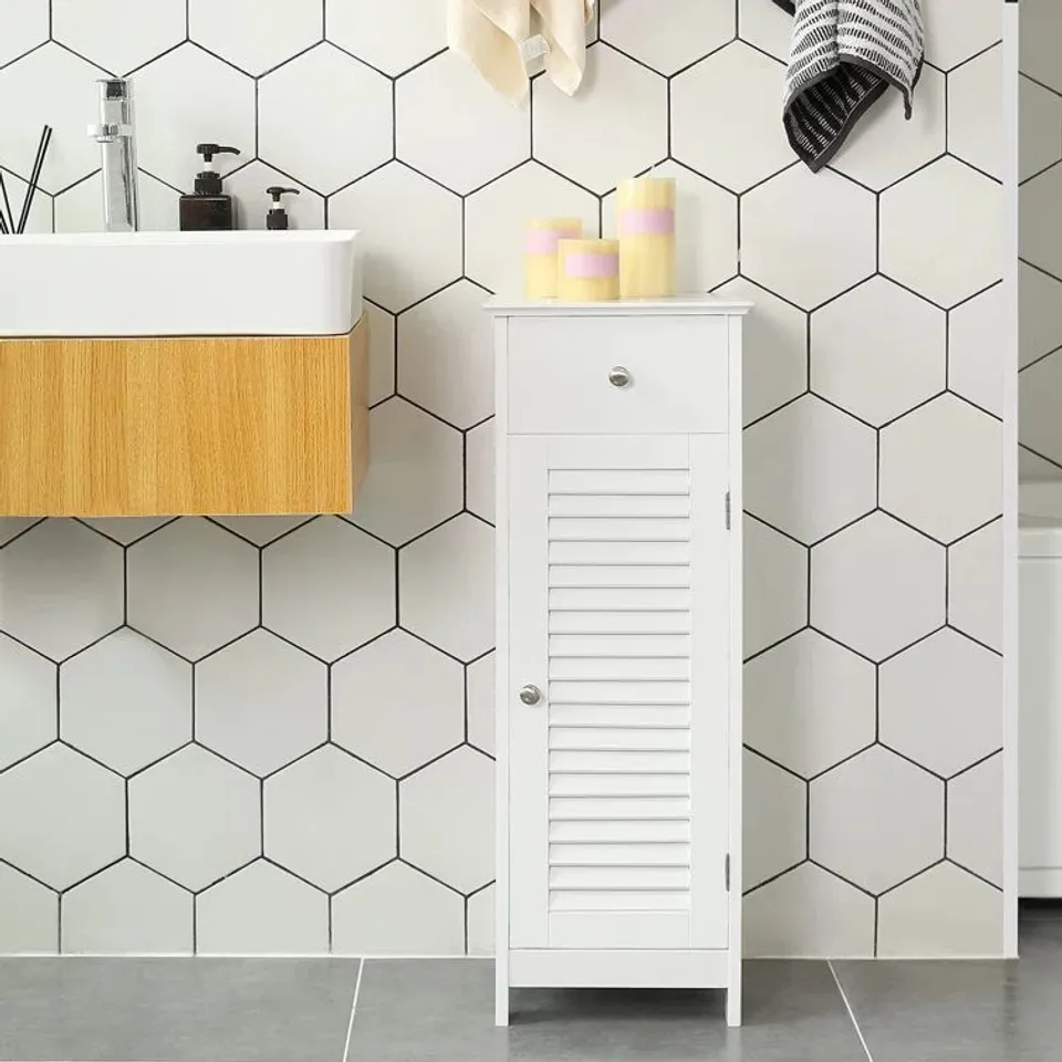 BOXED SHUTTER DOOR 32.1×84.5CM FREE-STANDING CABINET