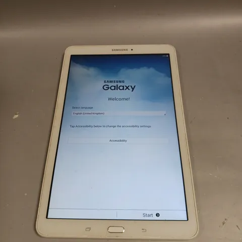 SAMSUNG GALAXY TAB E TABLET