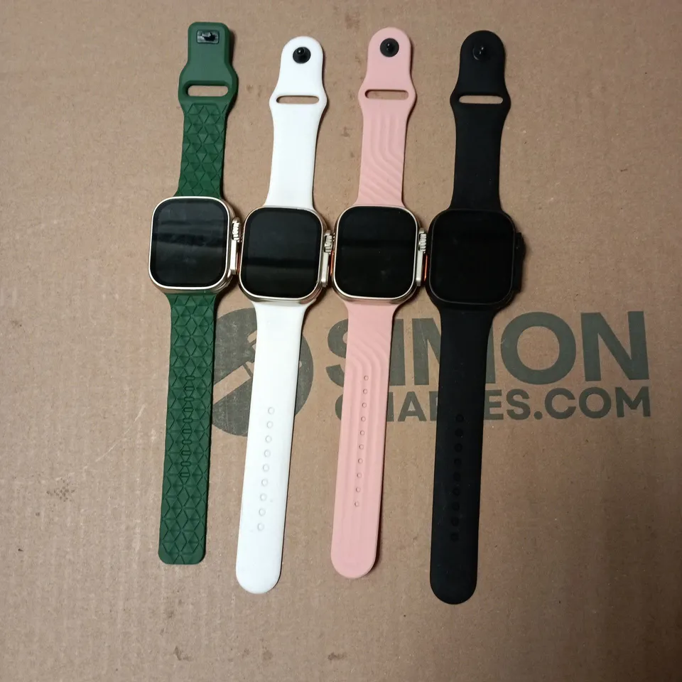 4 X SMART WATCHES