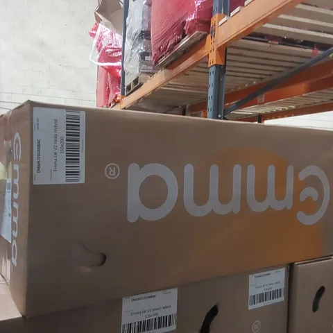 BRAND NEW BOXED EMMA UK V2 HELIX HYBRID 150 x 200 KING SIZE MATTRESS 