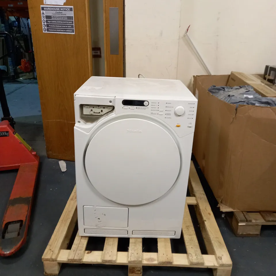 MIELE TSA203 WP ACTIVE 7 KG TUMBLE DRYER - FREESTANDING, QUIET DRYER WITH HEAT PUMP, A++ RATED ENERGY EFFICIENCY, IN LOTUS WHITE [ENERGY CLASS A]
