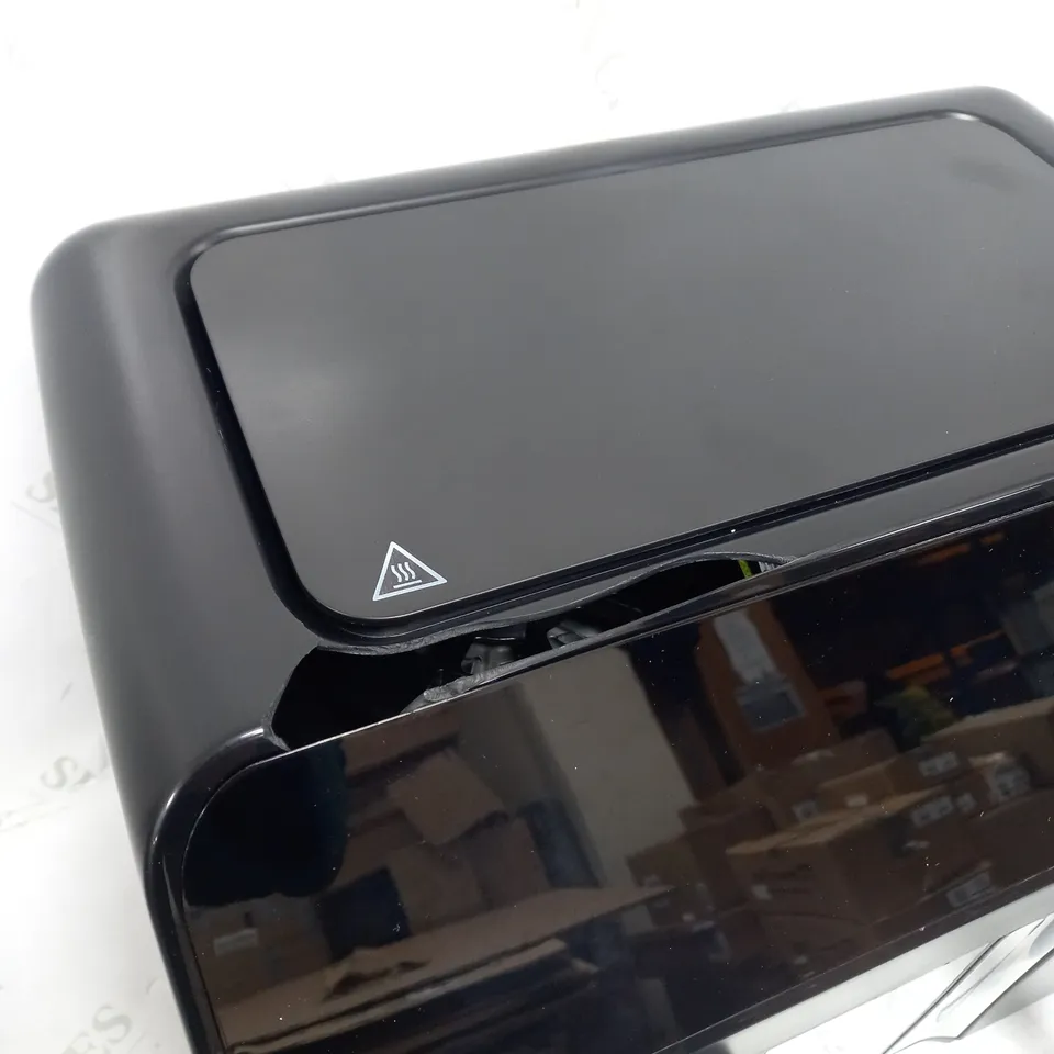 BOXED COOK'S ESSENTIALS 7.7L DUAL AIR FRYER IN BLACK