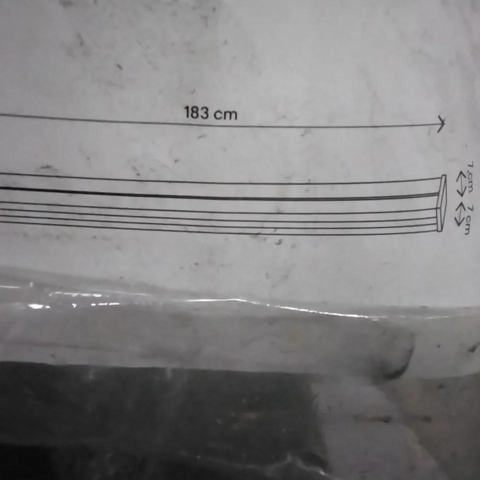 NEVA STEEL POST BLACK 