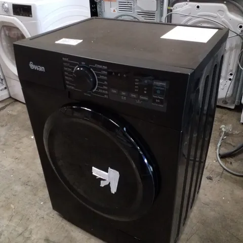 SWAN 8KG 1400 SPIN FREESTANDING WASHING MACHINE - BLACK