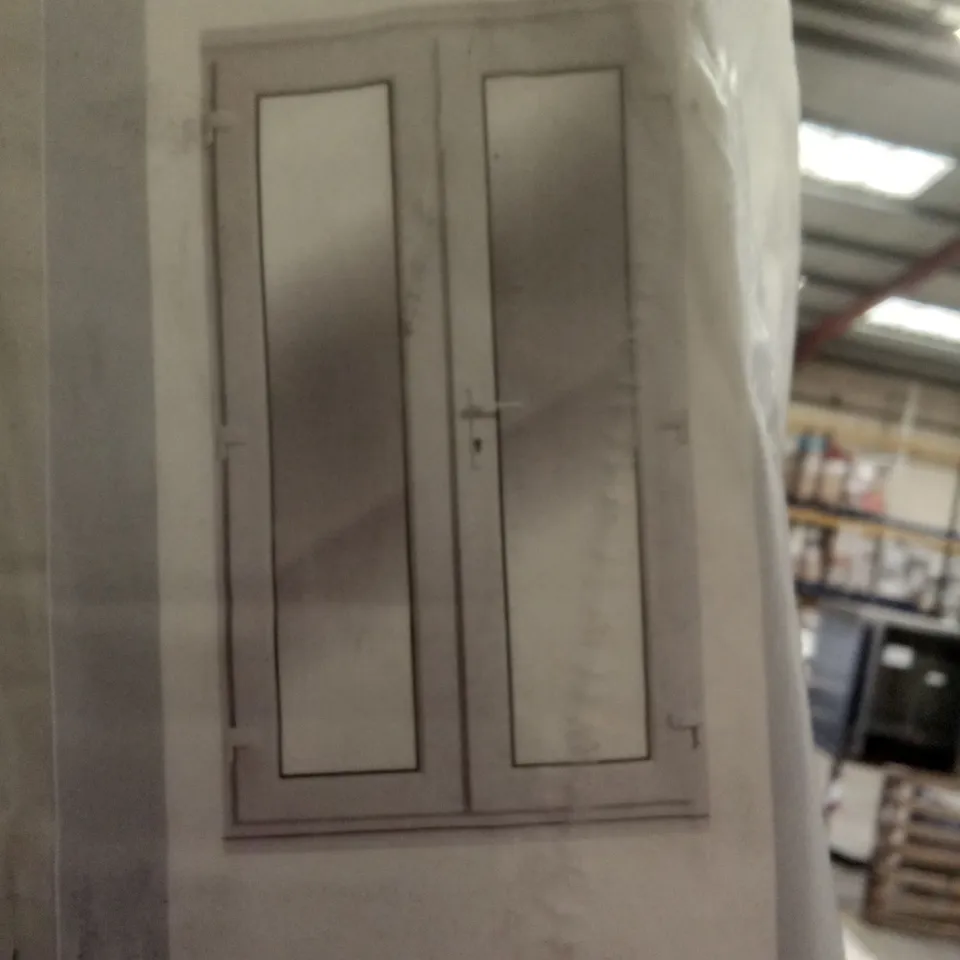 GEOM PVCU 4FT FRENCH DOOR OPENING OUT 2055×1190×70MM