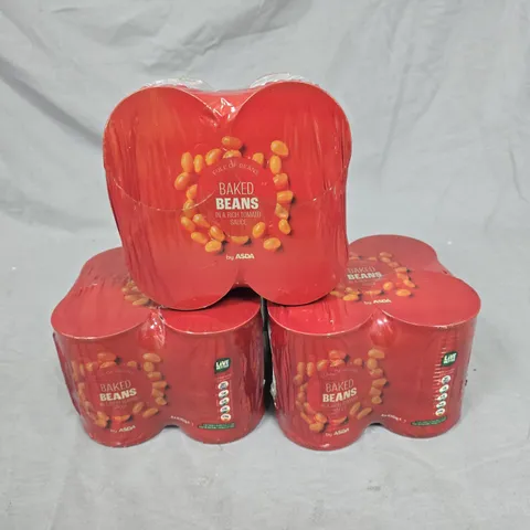 LOT OF 12 400G TINS OF BAKED BEANS
