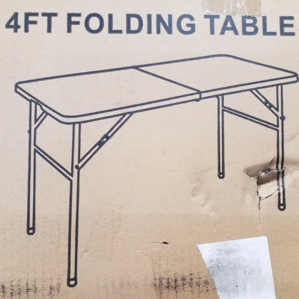 BOXED NEO 4FT FOLDABLE TABLE (1 BOX)