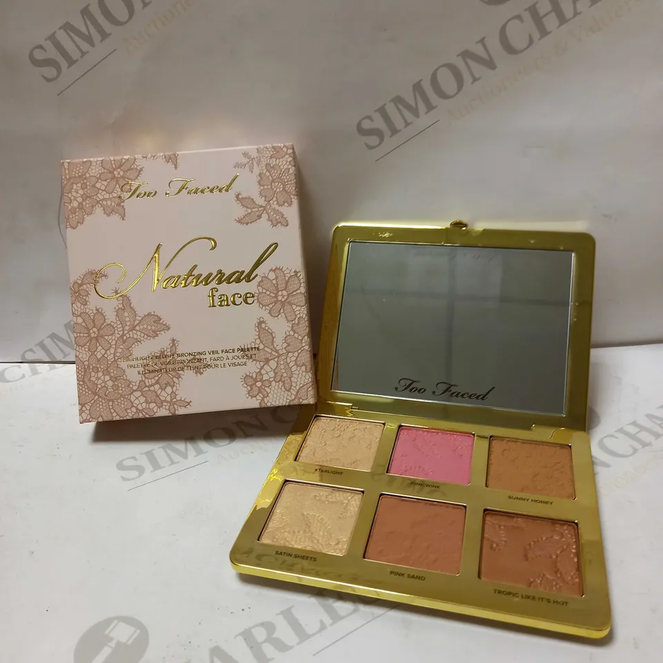 TOO FACED NATURAL FACE BLUSH BRONZER PALETTE 