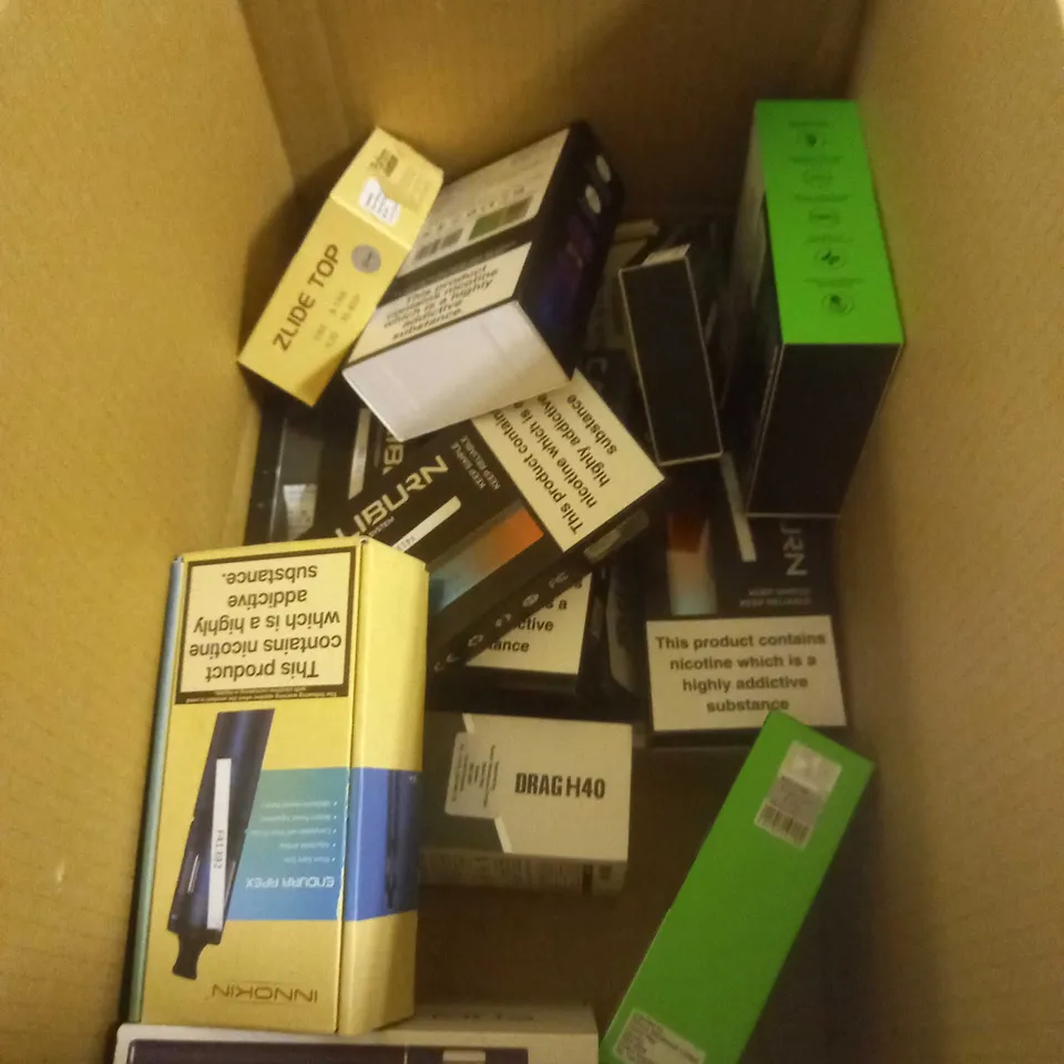 APPROXIMATELY 20 BOXED E-CIGARETTES TO INCLUDE UWELL, VAPORESSO, INNOKIN ETC