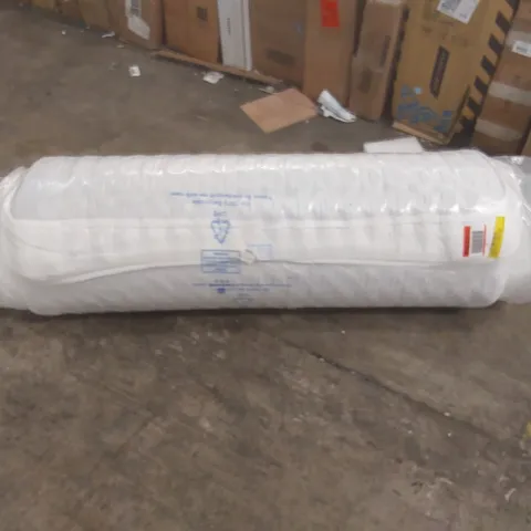 QUALITY BAGGED AND ROLLED SERENITY HYBRID POCKET SPRUNG & MEMORY FOAM MATTRESS - 4' SMALL DOUBLE