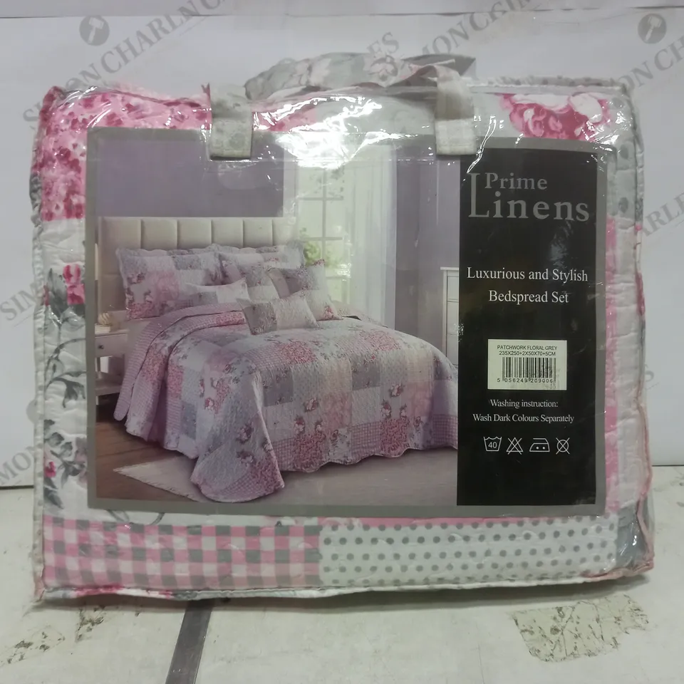 PRIME LINENS LUXURIOUS AND STYLISH BEDSPREAD SET - 235CM X 250CM
