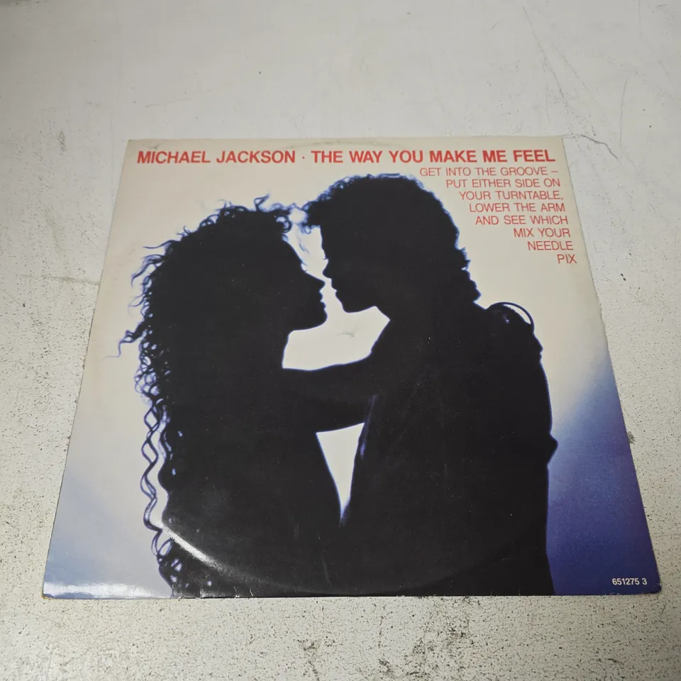 MICHAEL JACKSON – THE WAY YOU MAKE ME FEEL VINYL