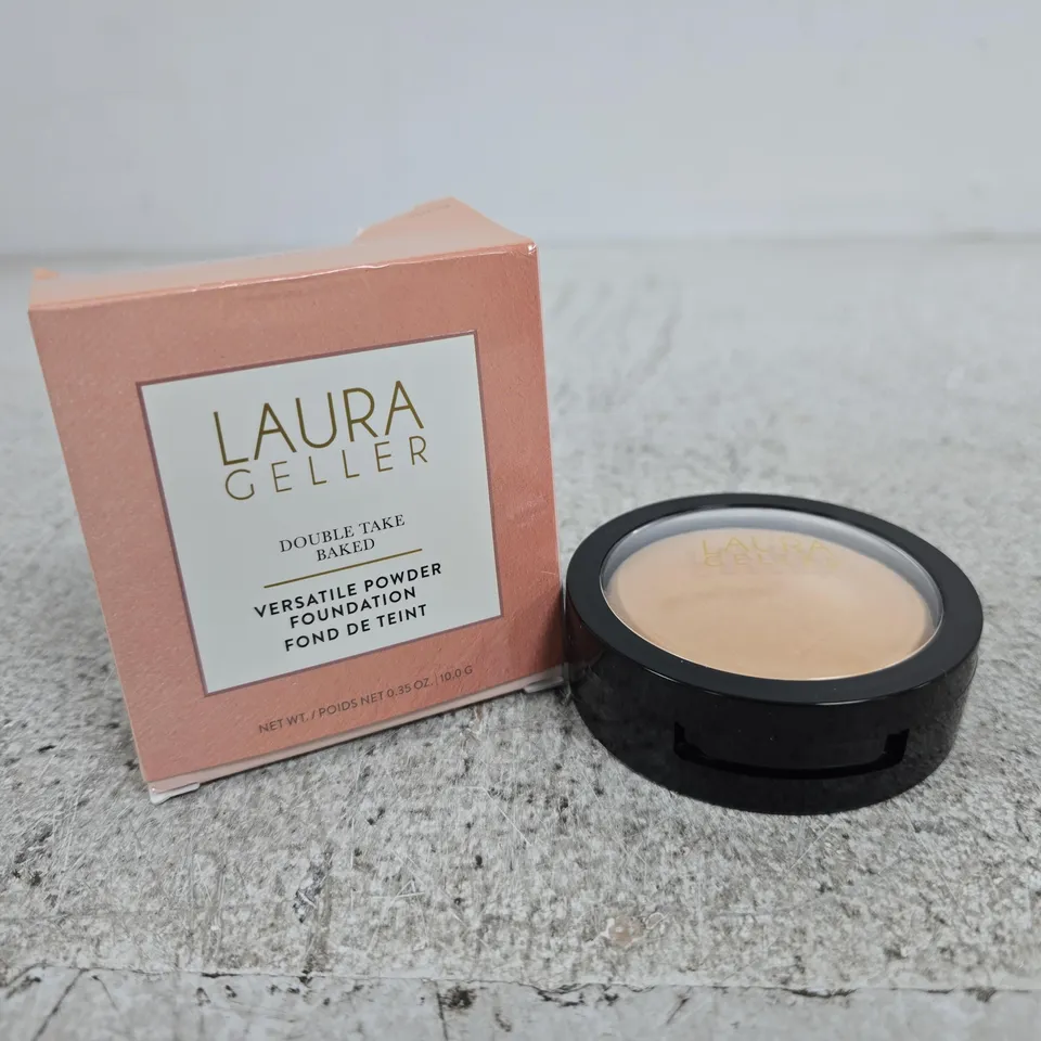 LAURA GELLER DOUBLE TAKE BAKED VERSATILE POWDER FOUNDATION
