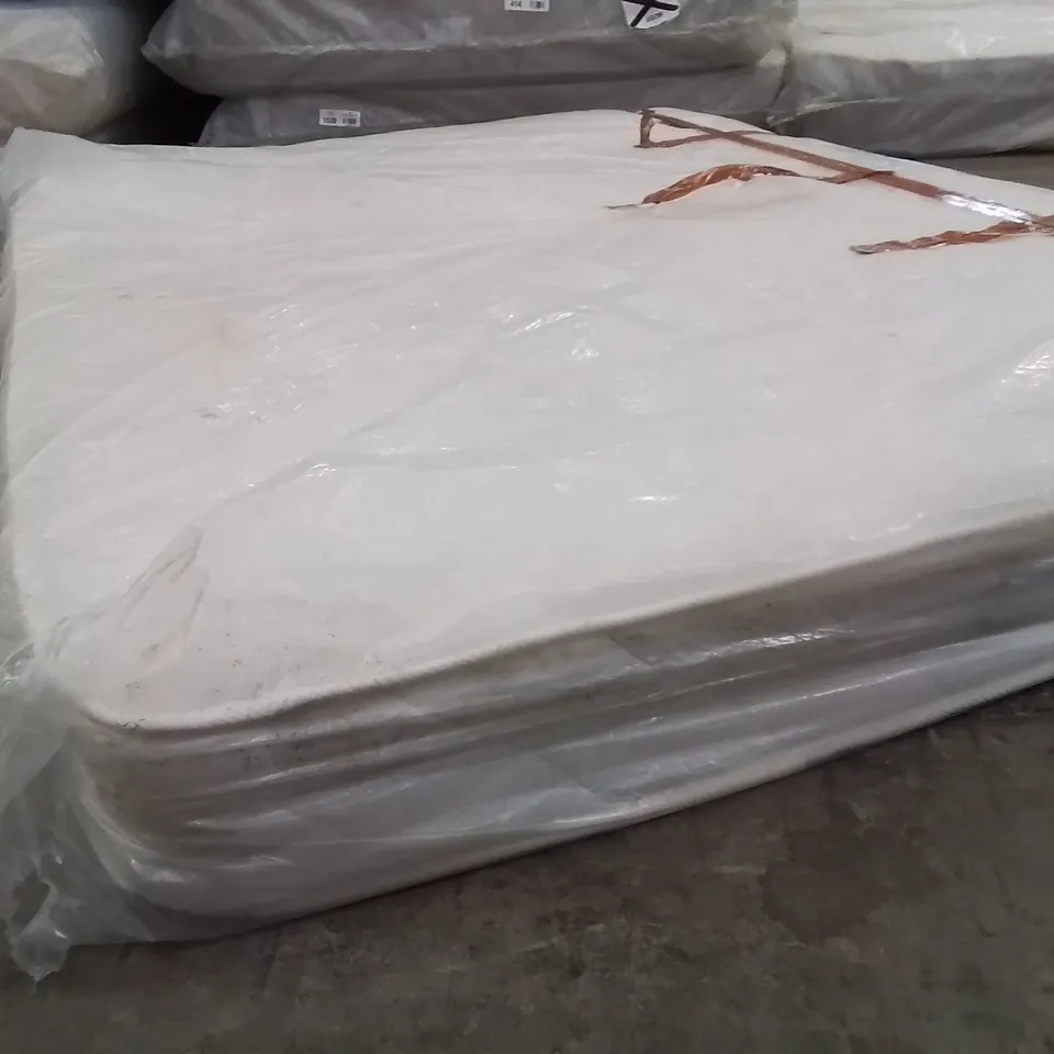 QUALITY BAGGED OPEN COIL DOUBLE MATTRESS 