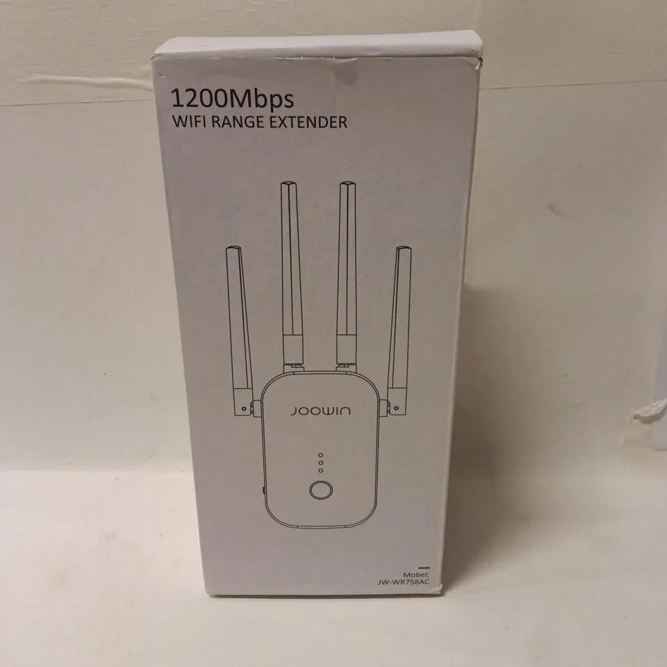 JOOWIN JW-WR758AC 1200MBPS WIFI RANGE EXTENDER (BOXED)