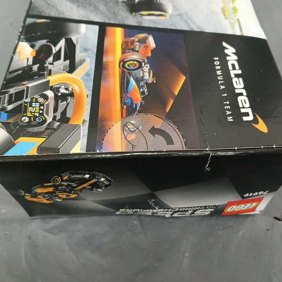 LEGO SPEED CHAMPION 2023 MCLAREN F1 RACE CAR - 76919