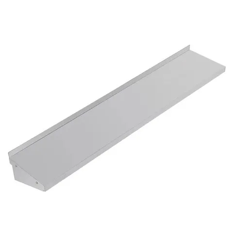 BOXED VOGUE STAINLESS STEEL KITCHEN SHELF 1500MM