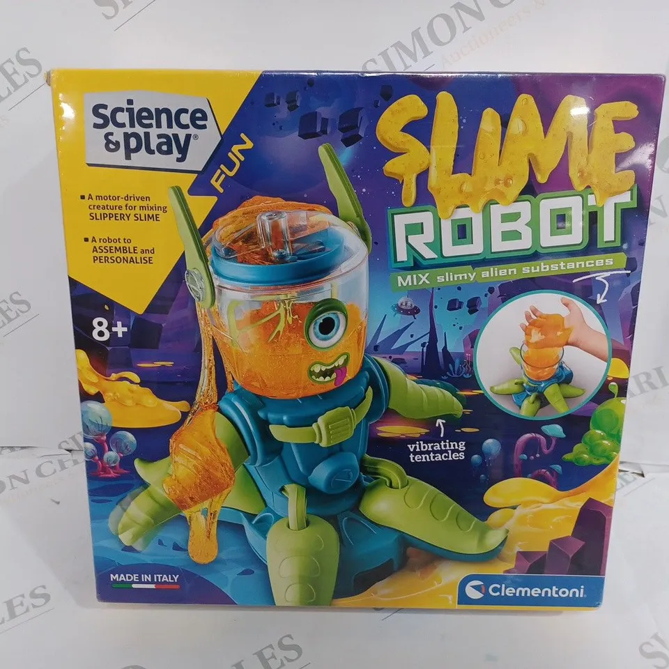 BOXED AND SEALED CLEMENTONI SCIENCE & PLAY SLIME ROBOT