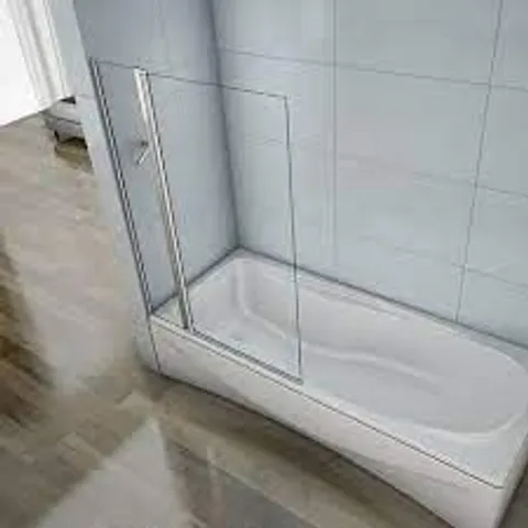 BOXED AICA BATHROOMS PIVOT BATH SCREEN 800×1500MM
