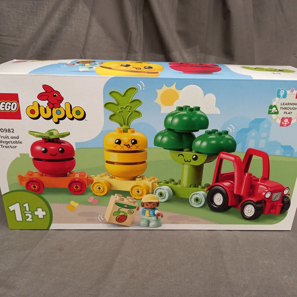 LEGO DUPLO FRUIT AND VEGETABLE TRACTOR - 10982